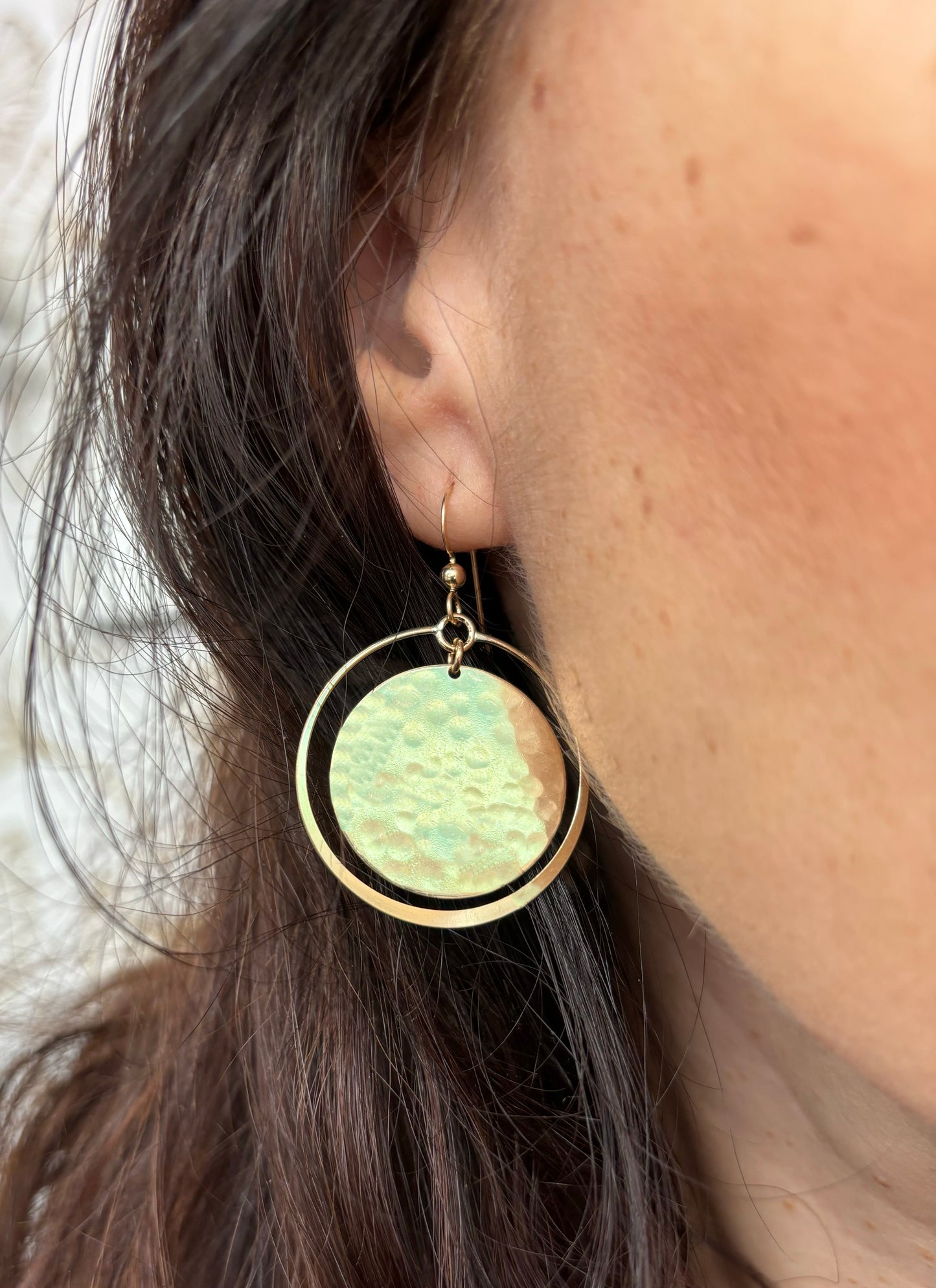 Saturn Earrings - Medium