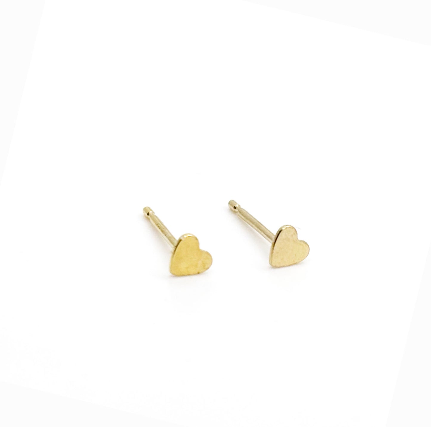 Mini Heart Stud Earrings