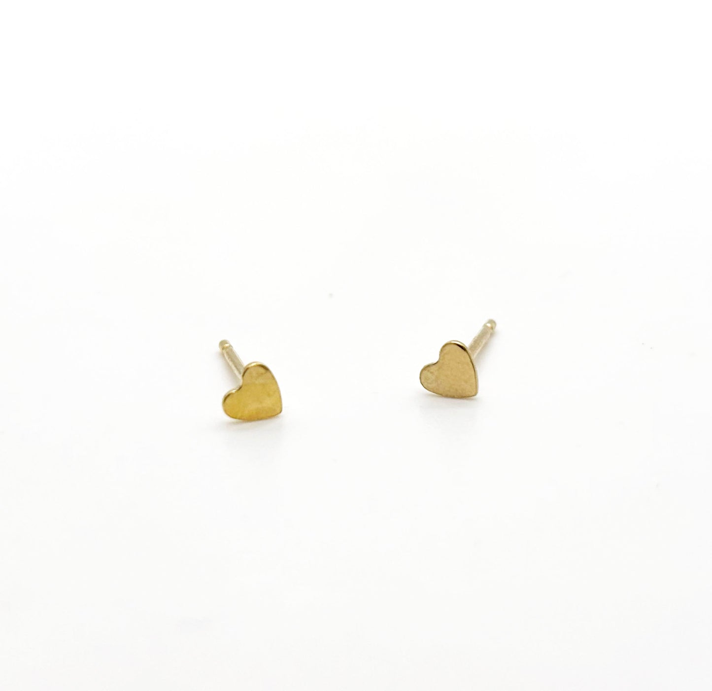 Mini Heart Stud Earrings