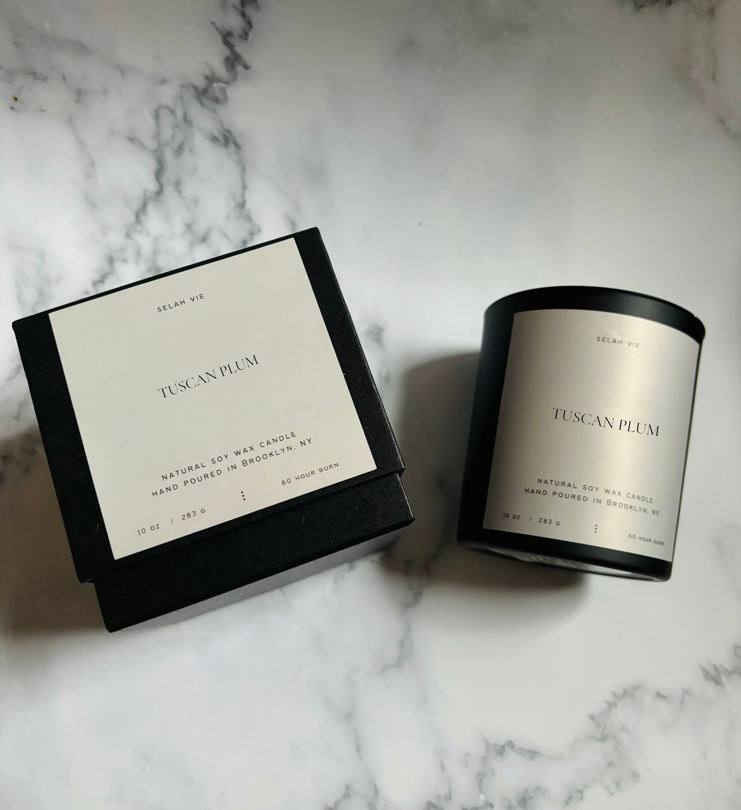 Tuscan Plum Soy Candle