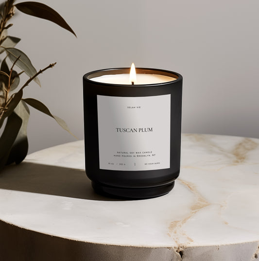 Tuscan Plum Soy Candle