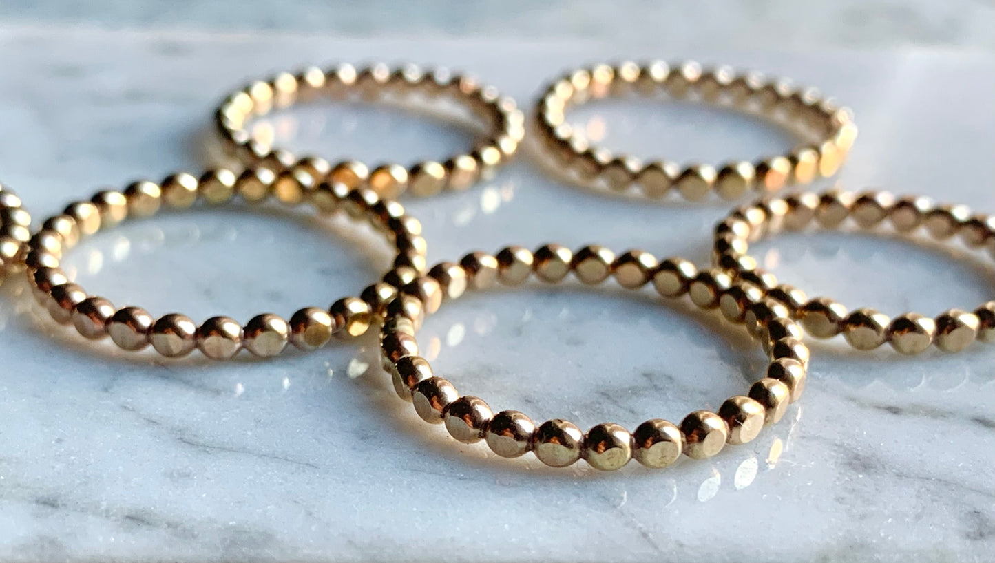 Dot stack ring