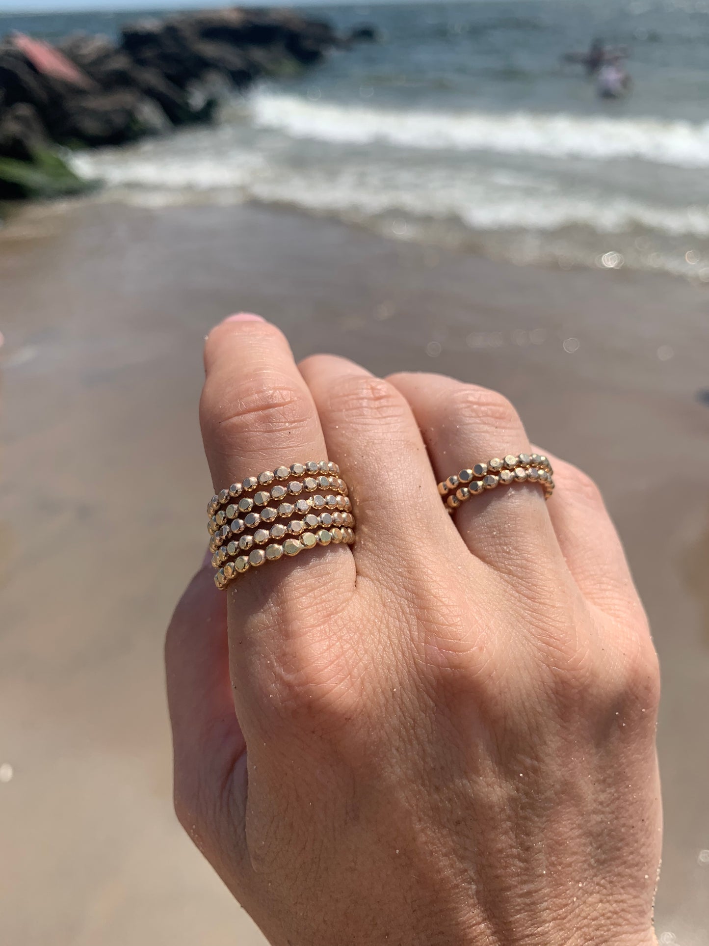 Dot stack ring