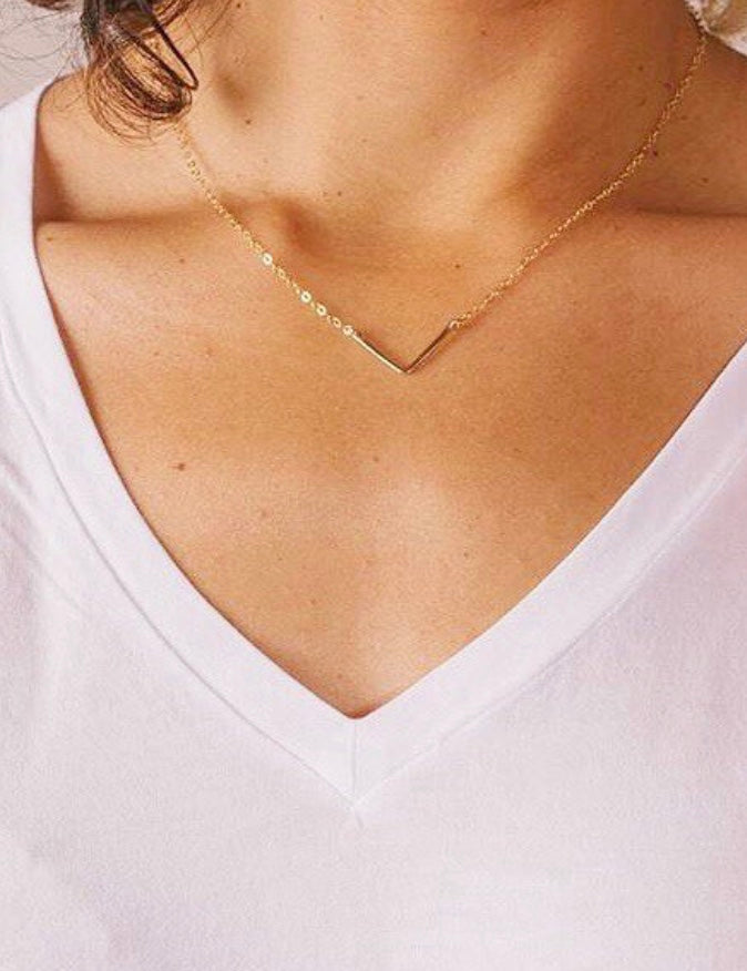 Chevron Necklace