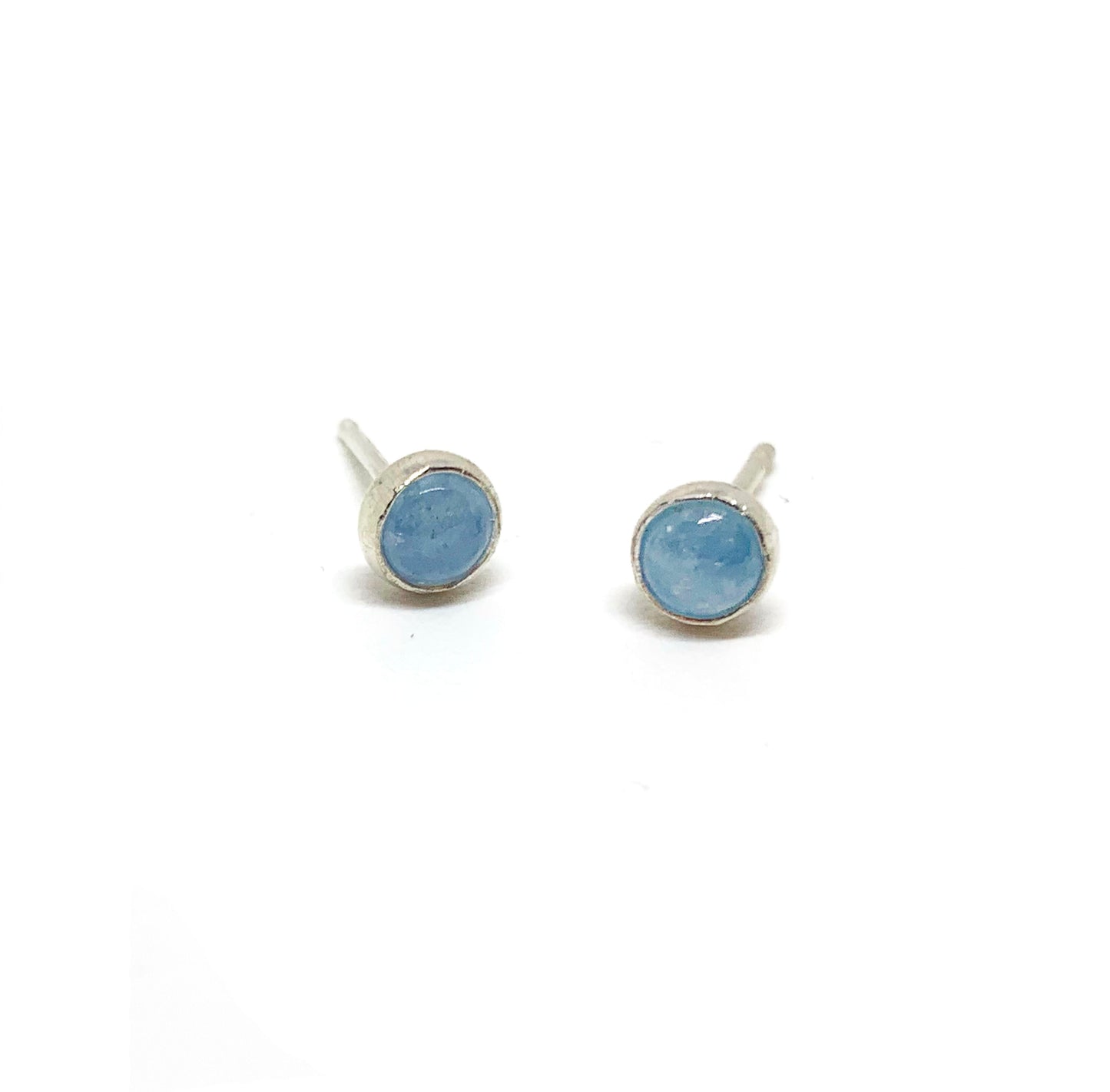 Tiny Gemstone Earrings