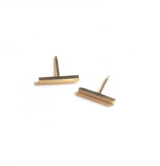 Bar Stud Earrings