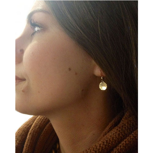 Disc Dangle Earrings