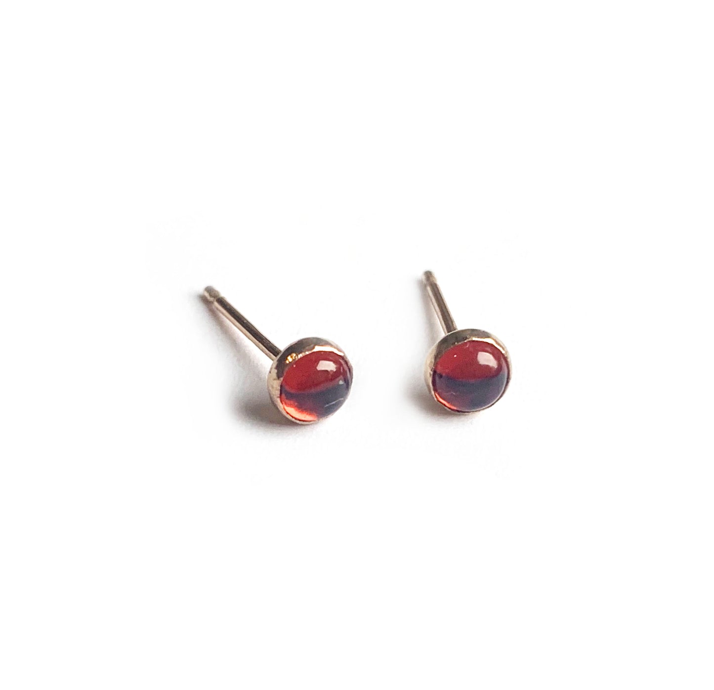 Tiny Gemstone Earrings