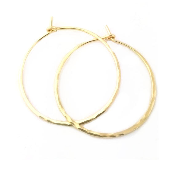 Hammered Hoops