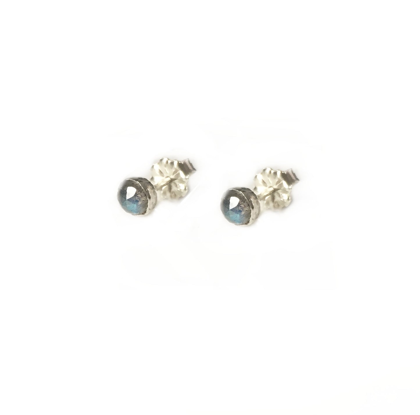 Tiny Gemstone Earrings