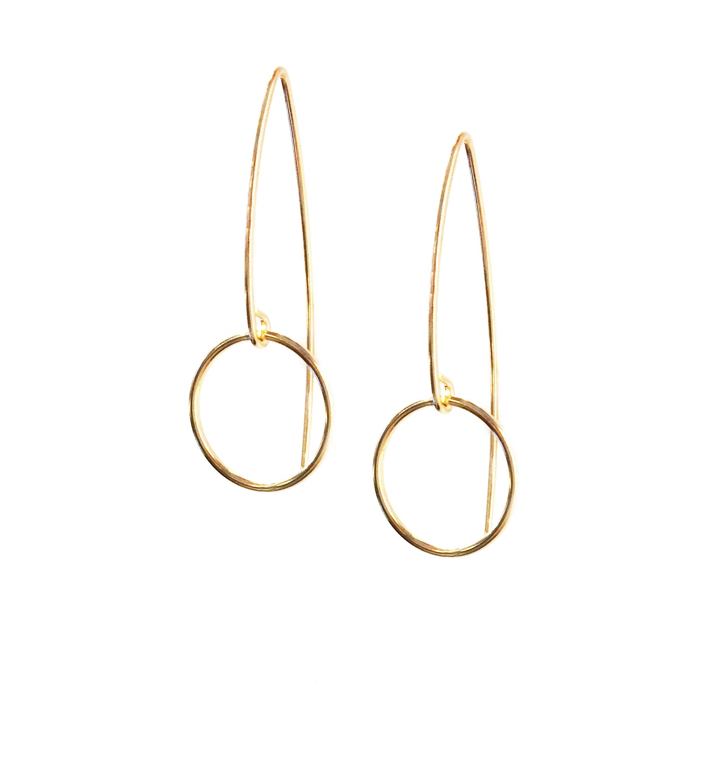 Circle Marquise Earrings
