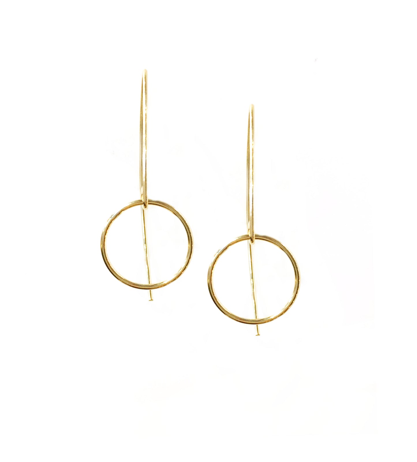 Circle Marquise Earrings