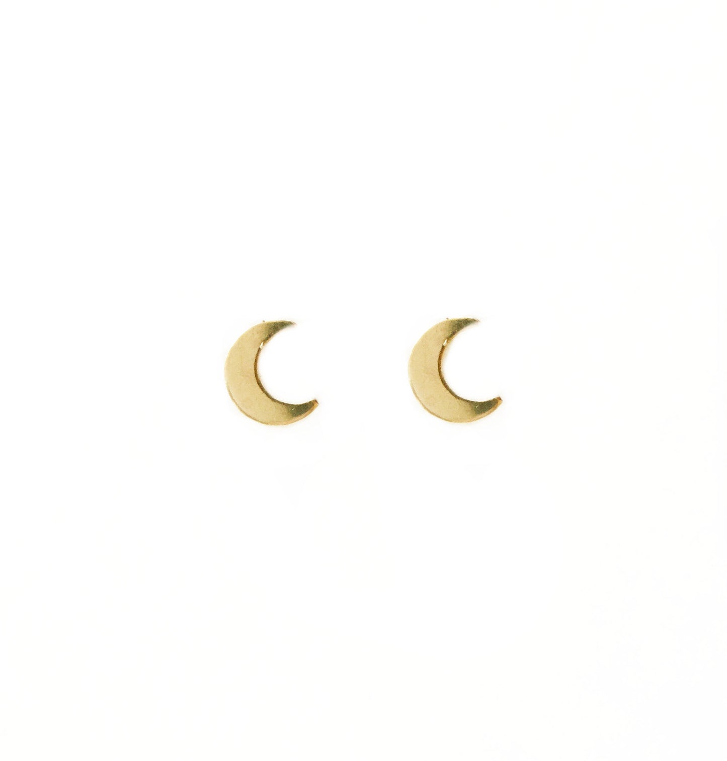 Moon Stud Earrings