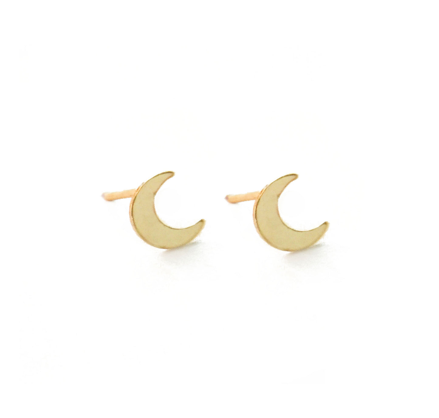 Moon Stud Earrings