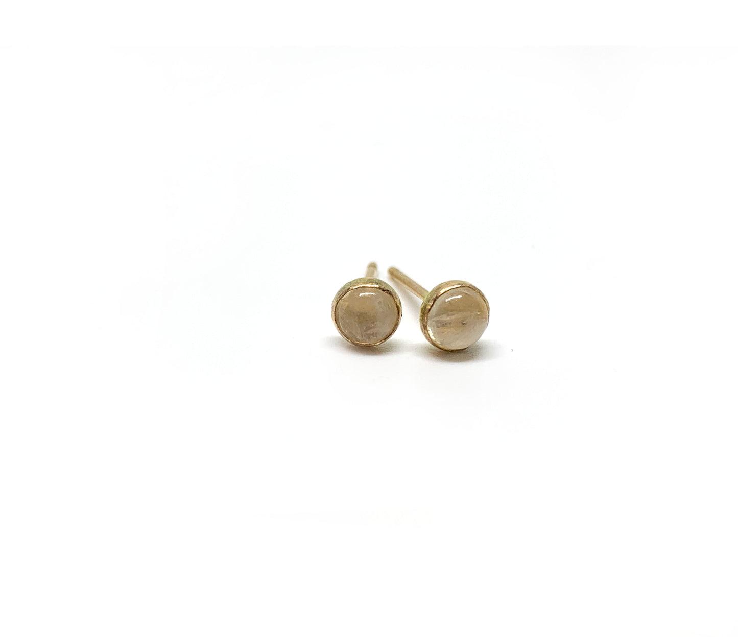 Tiny Gemstone Earrings
