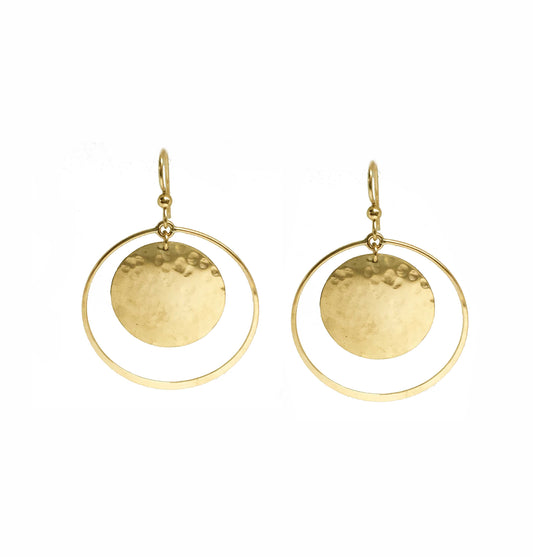 Saturn Earrings - Large