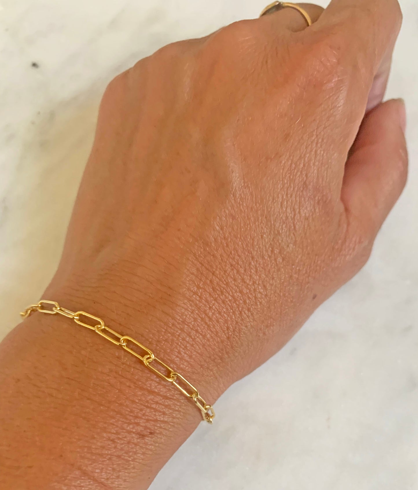 Paperclip Bracelet Thick
