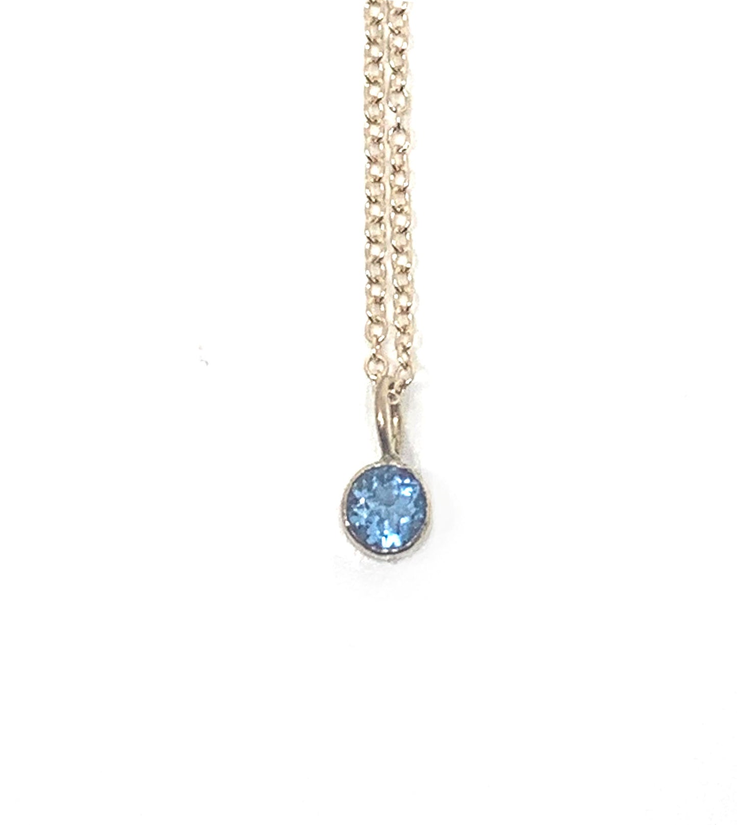 14K Topaz Necklace