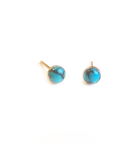 Tiny Gemstone Earrings
