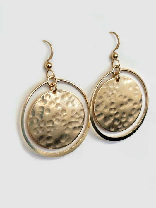 Saturn Earrings - Medium