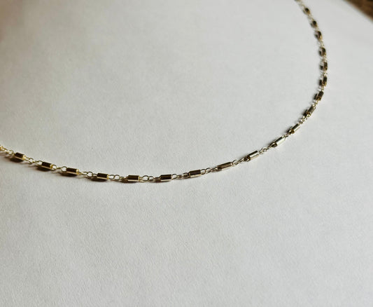 Silver Beaded Necklace