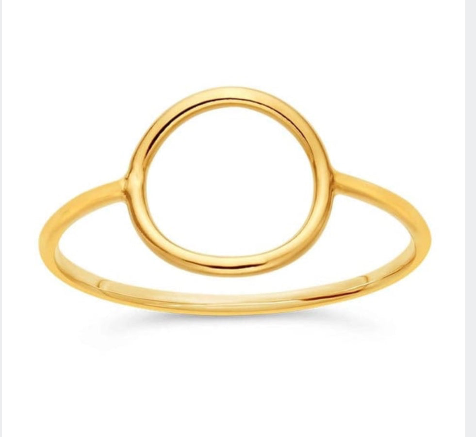 Open Circle Ring