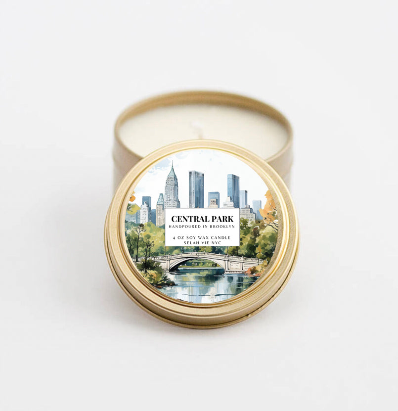 New York City Candle Tin
