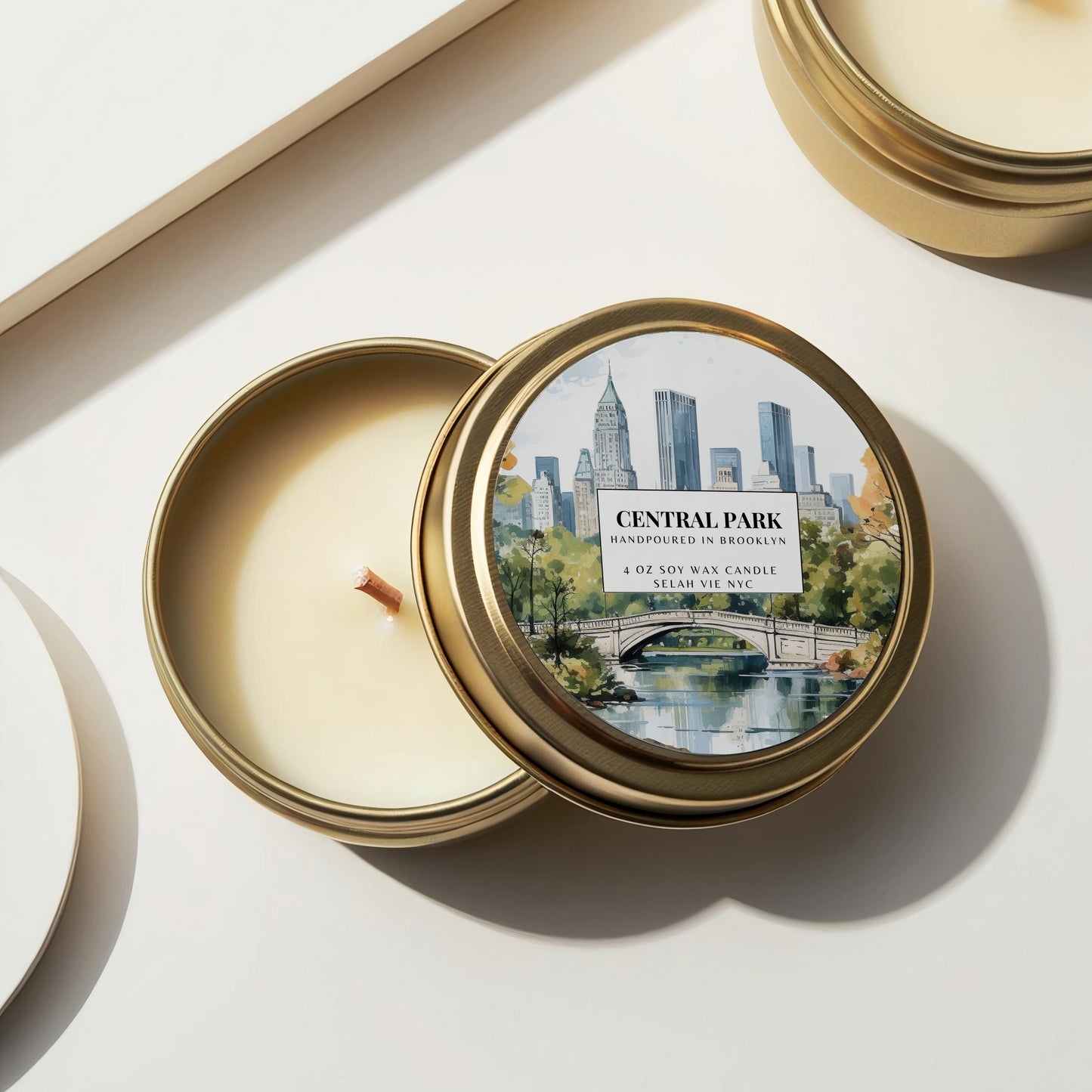 New York City Candle Tin