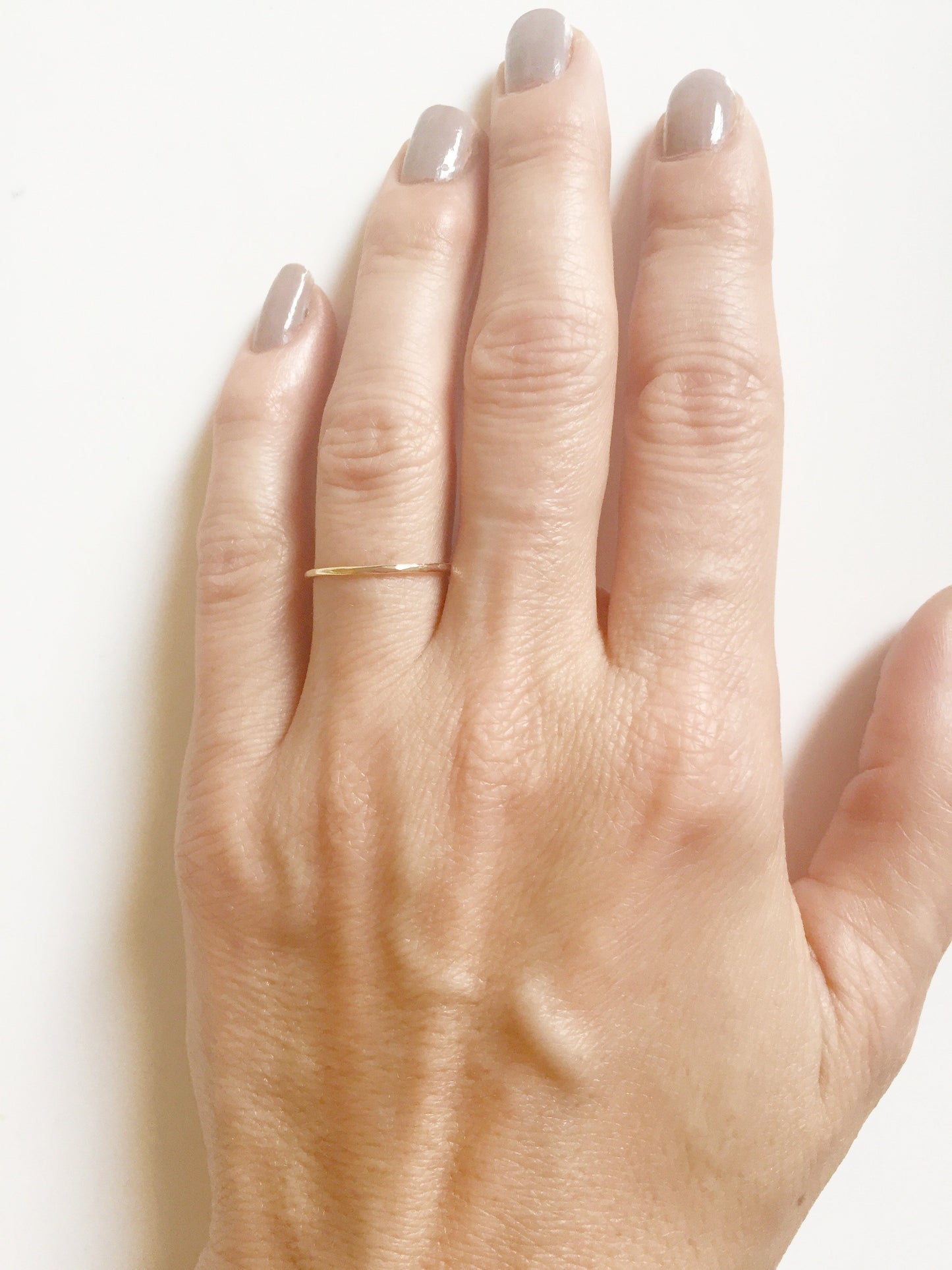 14K Gold Stack Ring