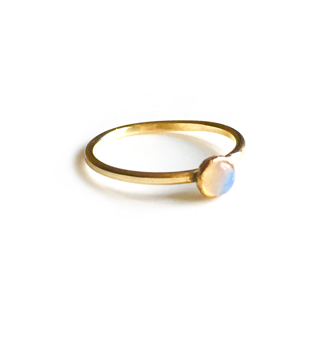 14K Gold Opal Ring