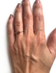 Tiny Gemstone Ring