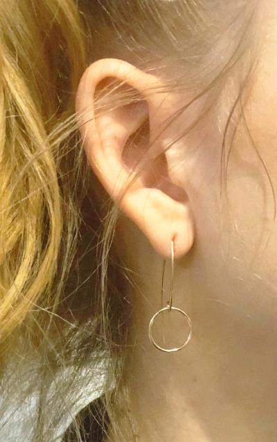 Circle Marquise Earrings