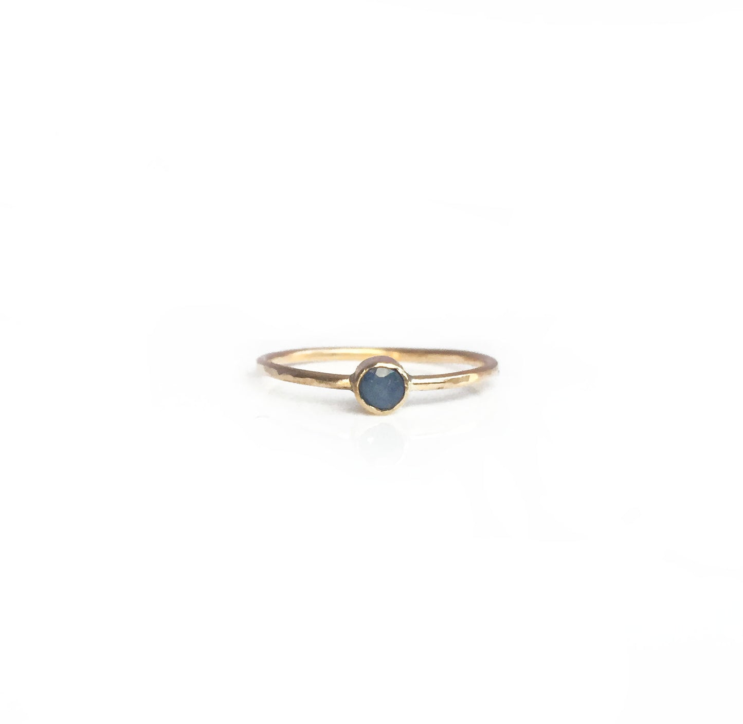 14K Gold Sapphire Ring
